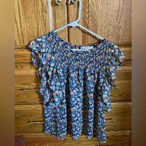 Loft Dress Floral Shirt